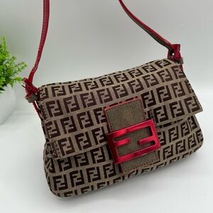 Fendi mama bucket ff zucca small shoulder bag 😍